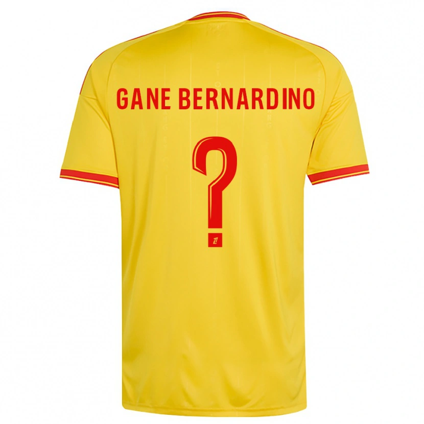 Danxen Herren Nathanaël Gane Bernardino #0 Gold Orange Rot Heimtrikot Trikot 2026/27 T-Shirt
