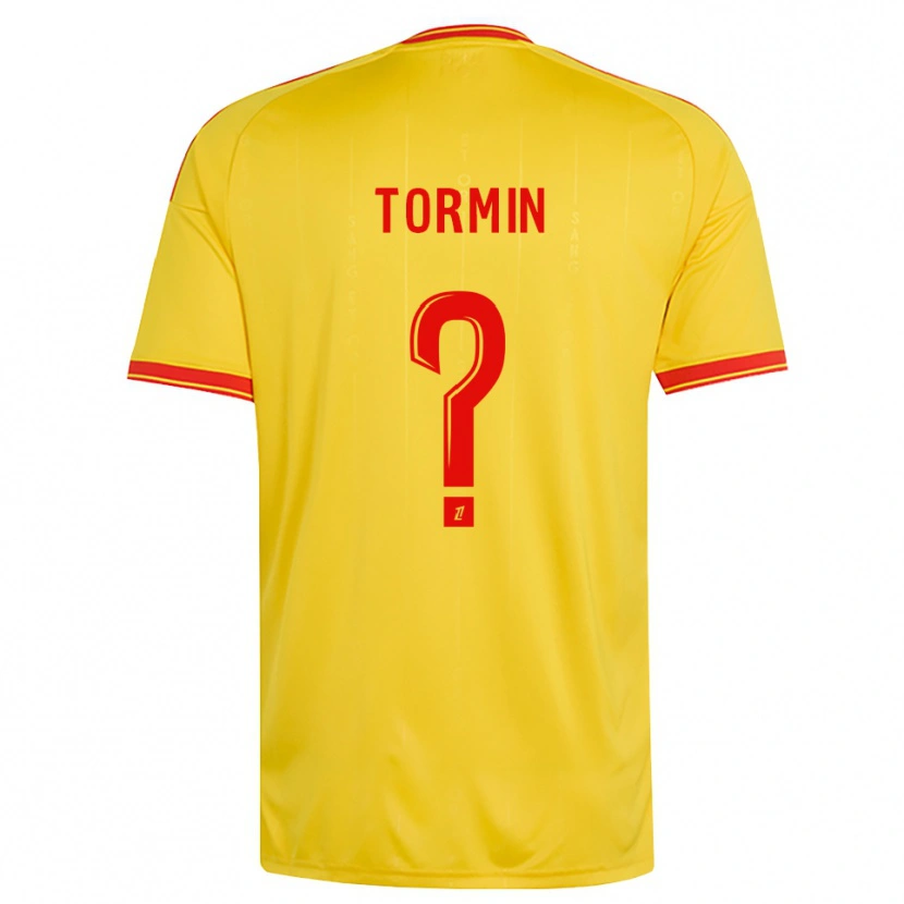 Danxen Herren Sean Tormin #0 Gold Orange Rot Heimtrikot Trikot 2026/27 T-Shirt