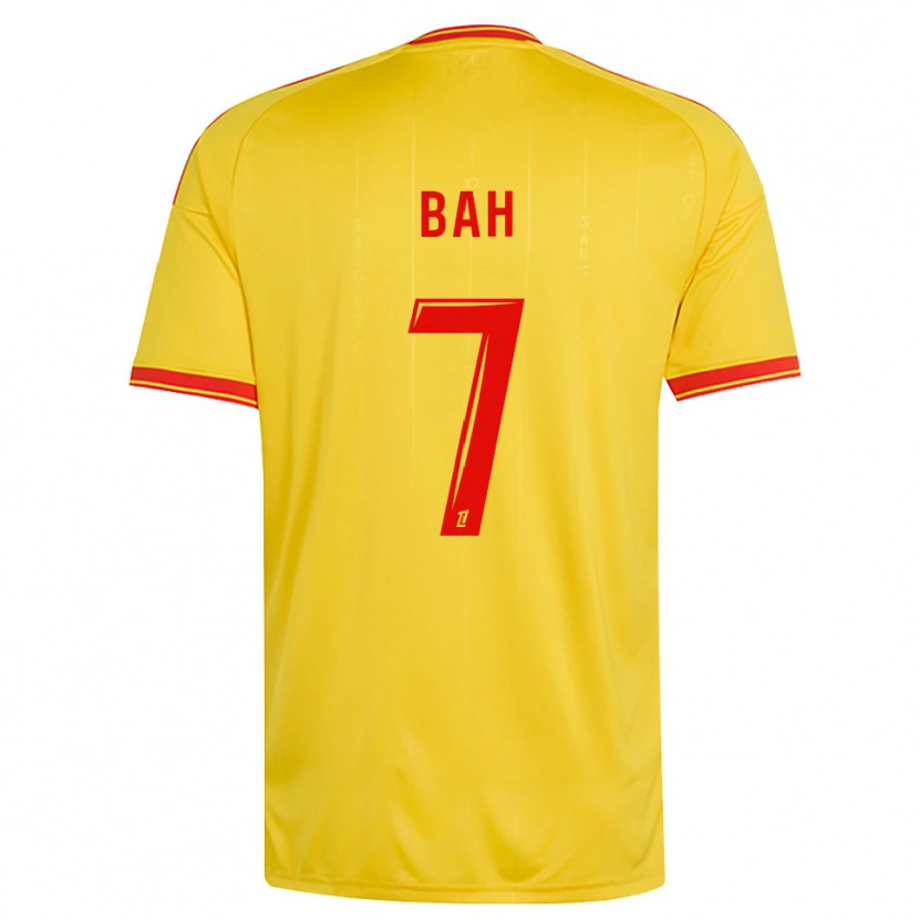 Danxen Herren Alpha Bah #7 Gold Orange Rot Heimtrikot Trikot 2026/27 T-Shirt