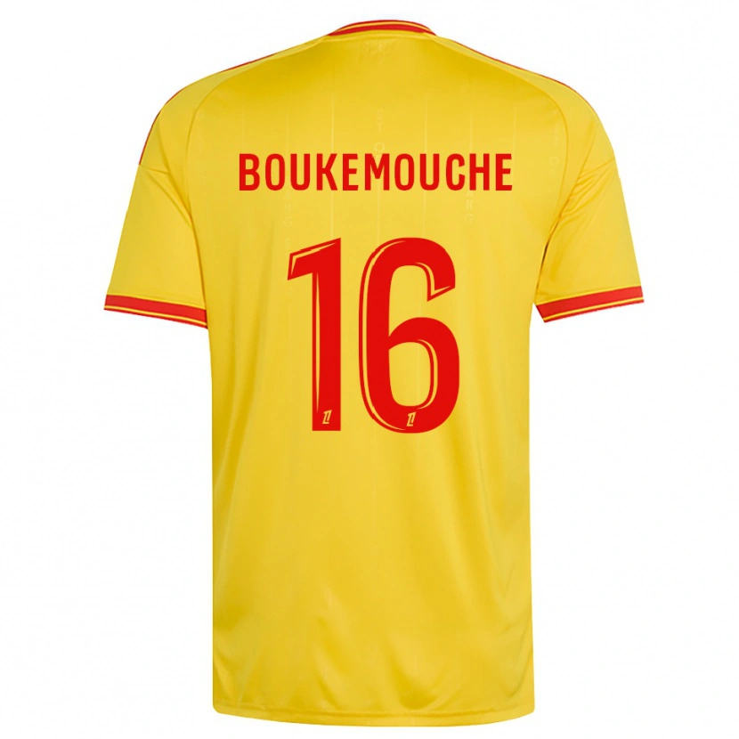 Danxen Herren Amine Boukemouche #16 Gold Orange Rot Heimtrikot Trikot 2026/27 T-Shirt