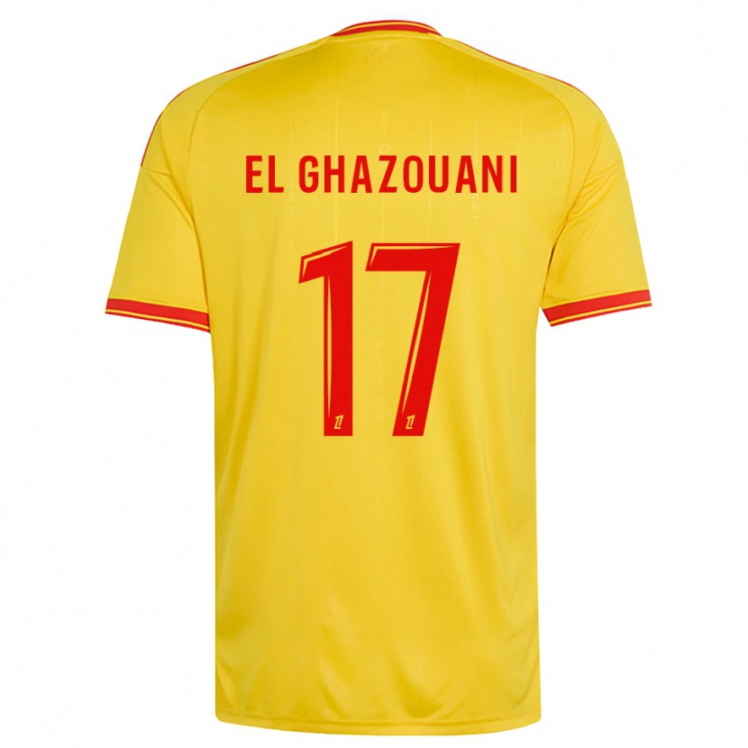 Danxen Herren Fatima El Ghazouani #17 Gold Orange Rot Heimtrikot Trikot 2026/27 T-Shirt