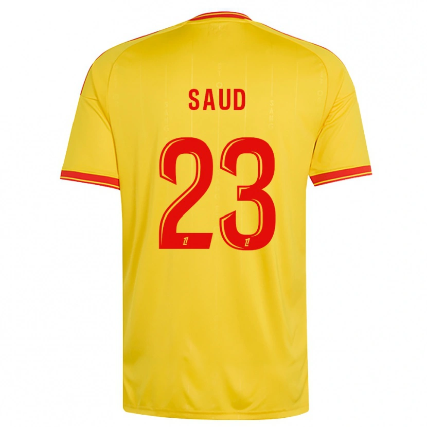 Danxen Herren Saud Abdulhamid #23 Gold Orange Rot Heimtrikot Trikot 2026/27 T-Shirt