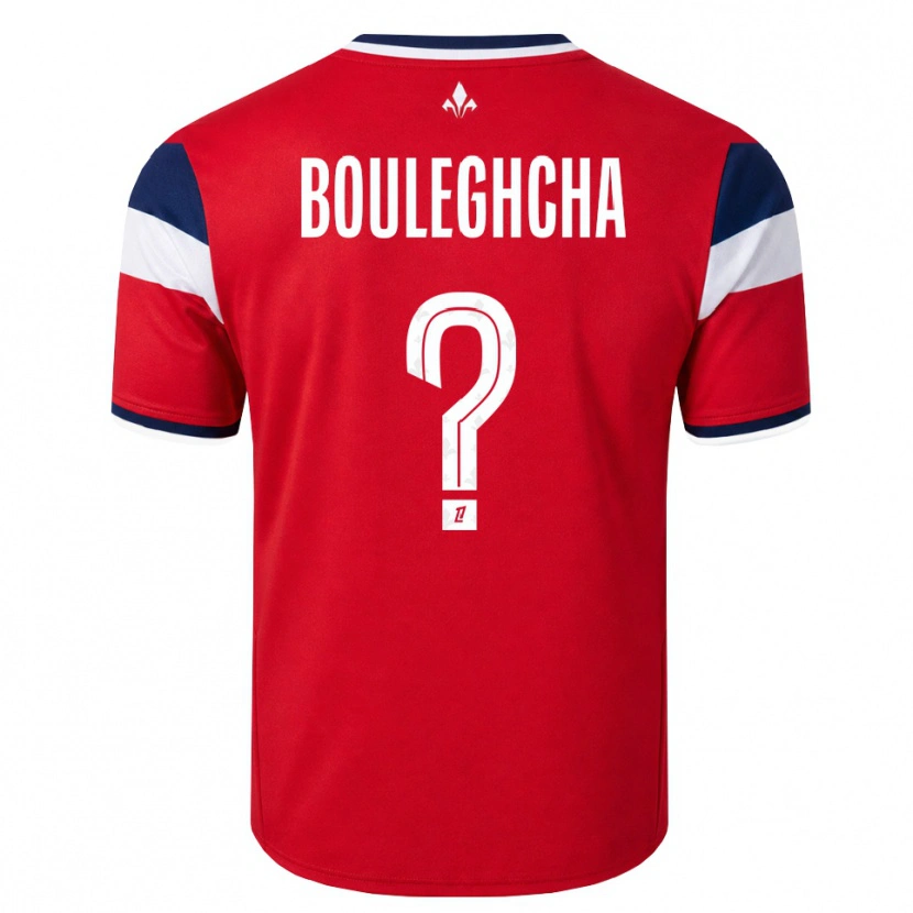 Danxen Herren Ismail Bouleghcha #0 Rot Weiß Königsblau Heimtrikot Trikot 2026/27 T-Shirt