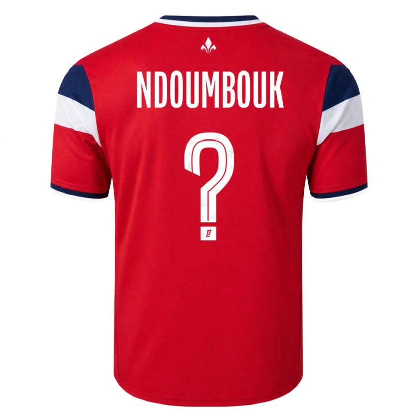 Danxen Herren Marlyse Ngo Ndoumbouk #0 Rot Weiß Königsblau Heimtrikot Trikot 2026/27 T-Shirt