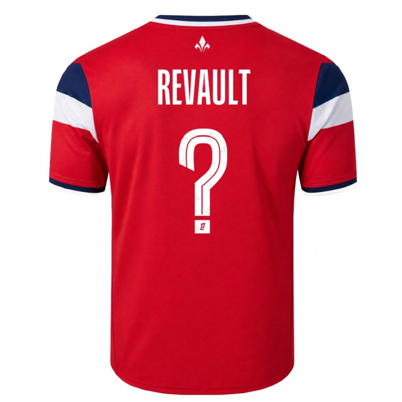 Danxen Herren Joris Revault #0 Rot Weiß Königsblau Heimtrikot Trikot 2026/27 T-Shirt