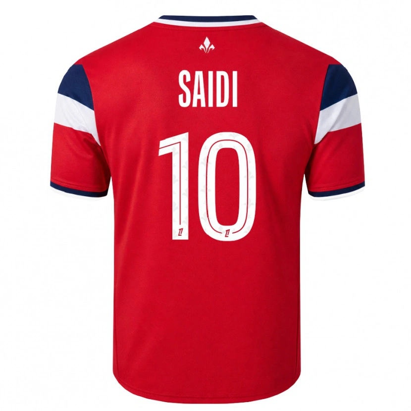 Danxen Herren Rachel Saidi #10 Rot Weiß Königsblau Heimtrikot Trikot 2026/27 T-Shirt