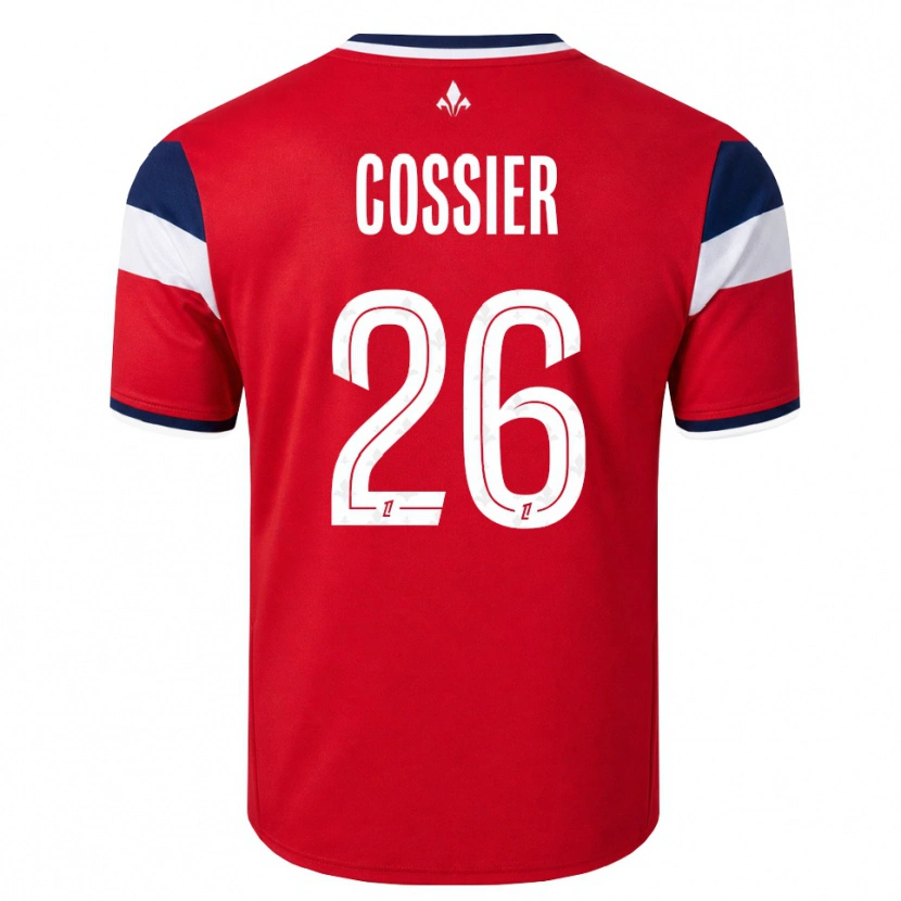 Danxen Herren Isaac Cossier #26 Rot Weiß Königsblau Heimtrikot Trikot 2026/27 T-Shirt