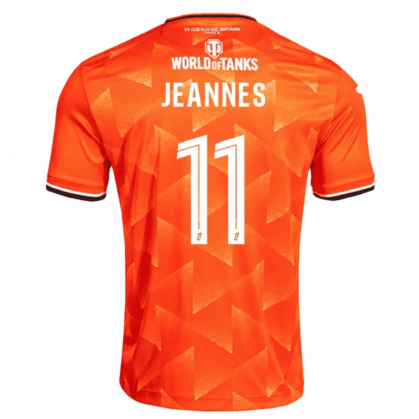 Danxen Herren Justine Jeannes #11 Orange Weiß Schwarz Heimtrikot Trikot 2026/27 T-Shirt