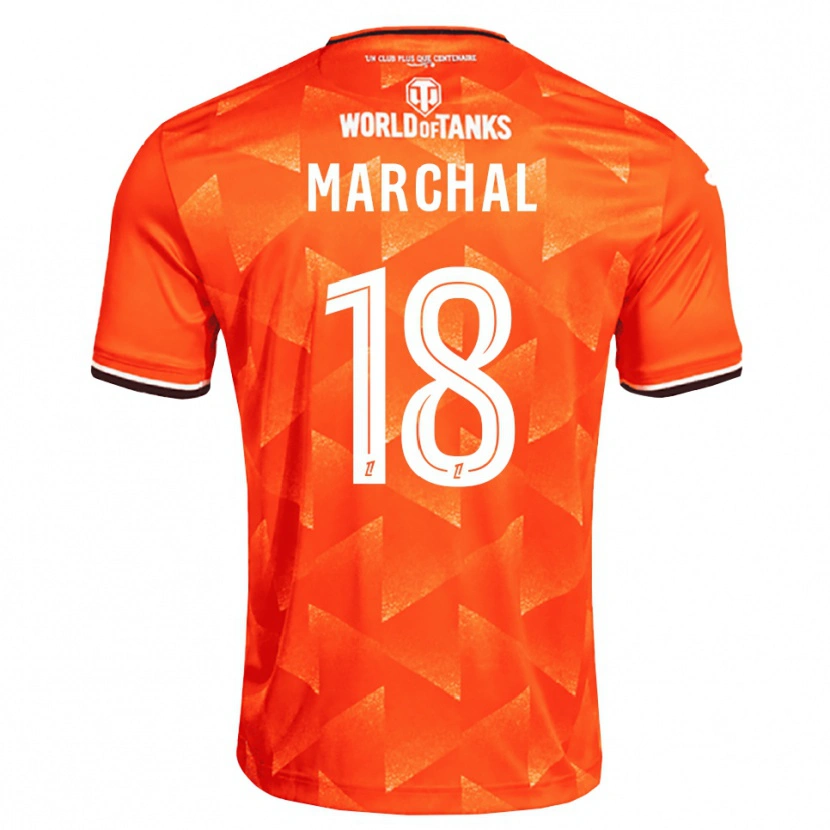 Danxen Herren Noam Marchal #18 Orange Weiß Schwarz Heimtrikot Trikot 2026/27 T-Shirt