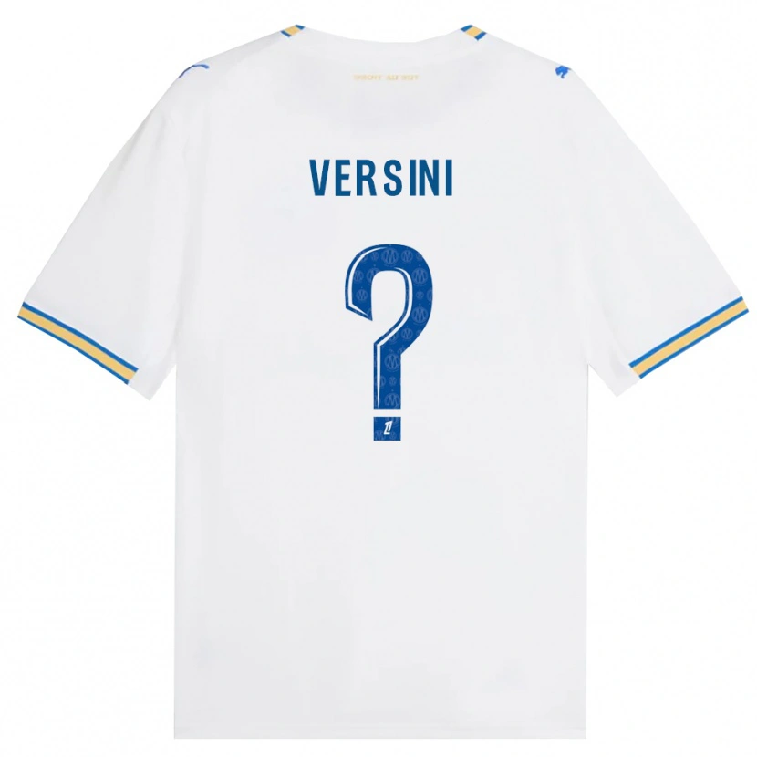 Danxen Herren Santiago Versini #0 Dodgerblau Weiß Heimtrikot Trikot 2026/27 T-Shirt