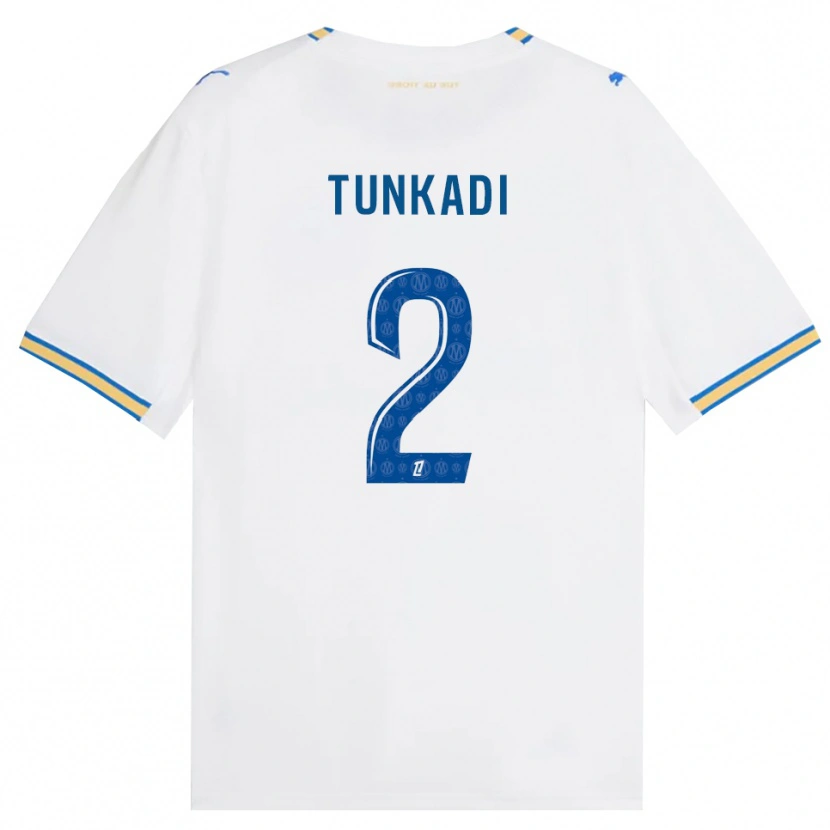 Danxen Herren Alexandre Tunkadi #2 Dodgerblau Weiß Heimtrikot Trikot 2026/27 T-Shirt