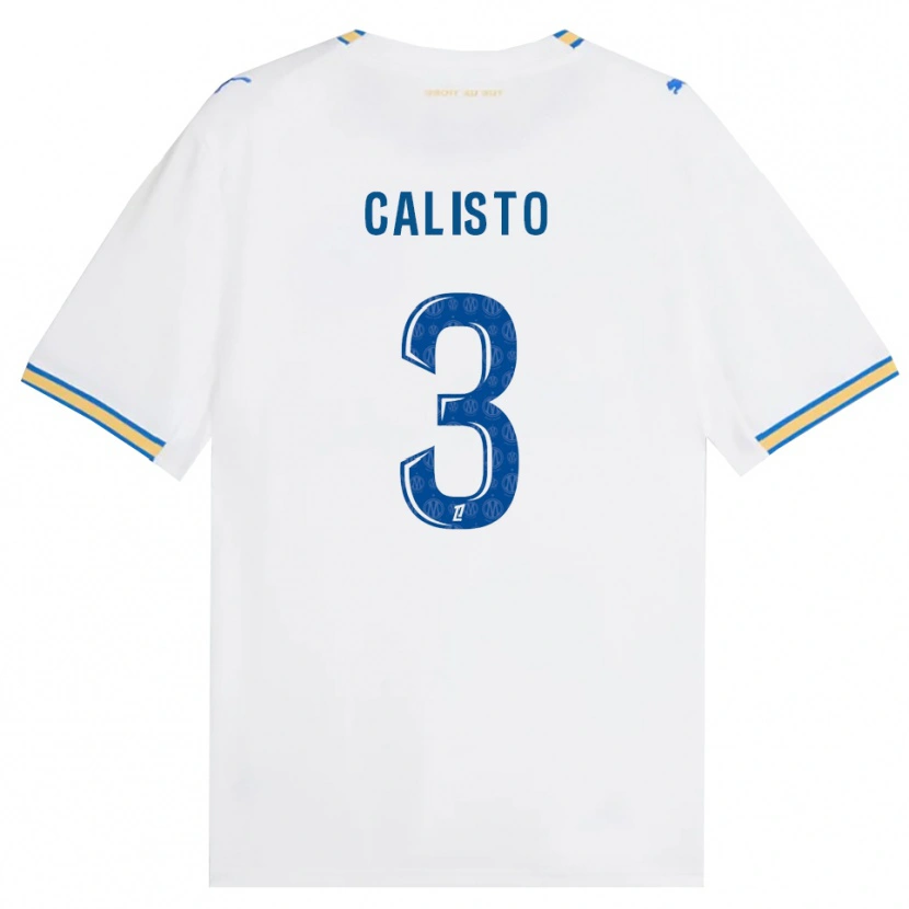 Danxen Herren Gianni Calisto #3 Dodgerblau Weiß Heimtrikot Trikot 2026/27 T-Shirt