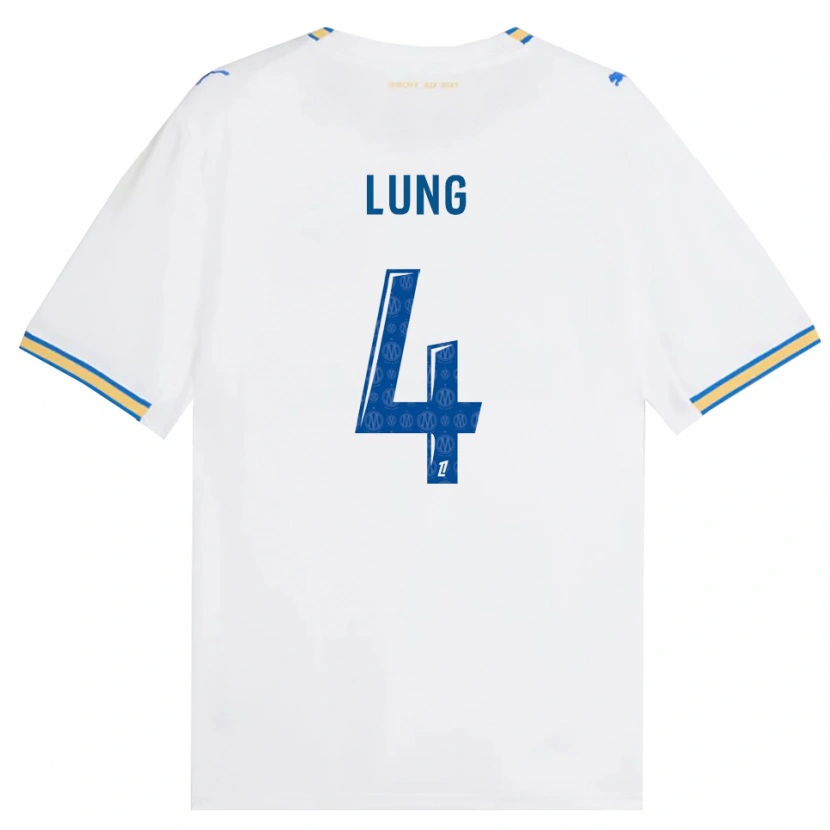 Danxen Herren Sacha Lung #4 Dodgerblau Weiß Heimtrikot Trikot 2026/27 T-Shirt
