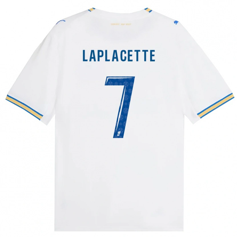 Danxen Herren Tess Laplacette #7 Dodgerblau Weiß Heimtrikot Trikot 2026/27 T-Shirt