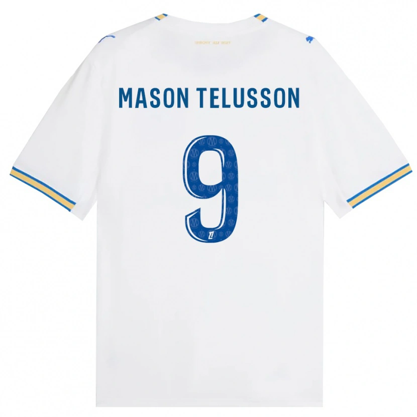 Danxen Herren Jah-Mason Telusson #9 Dodgerblau Weiß Heimtrikot Trikot 2026/27 T-Shirt