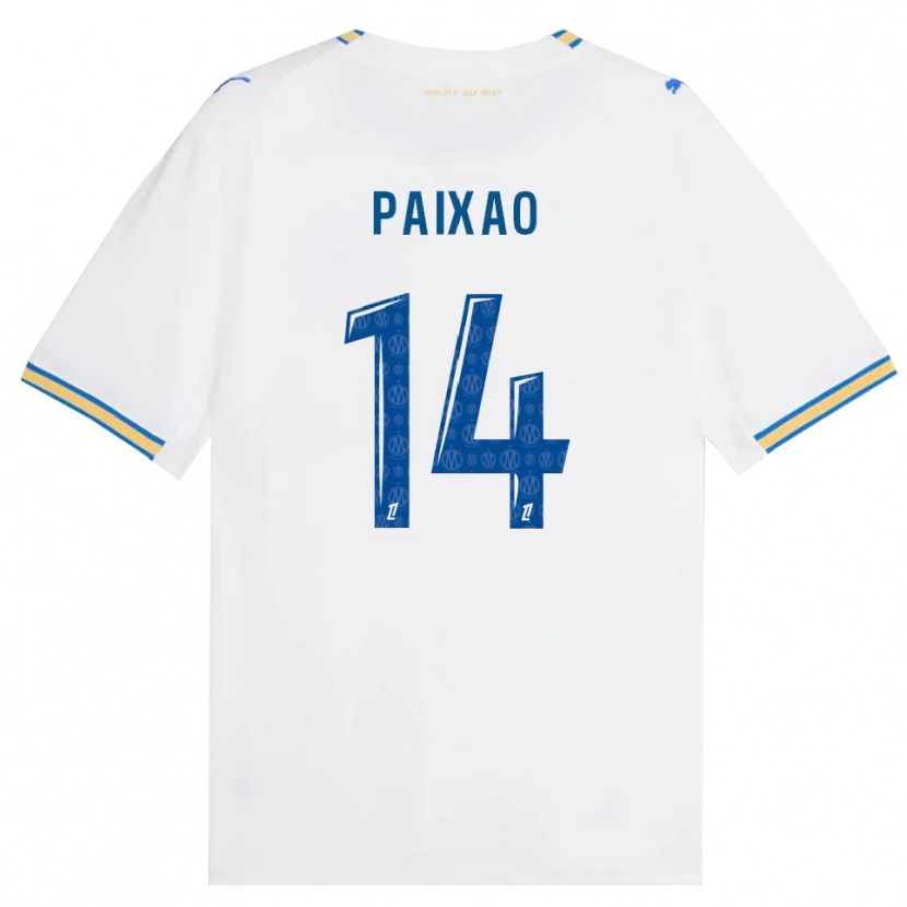Danxen Herren Igor Paixão #14 Dodgerblau Weiß Heimtrikot Trikot 2026/27 T-Shirt