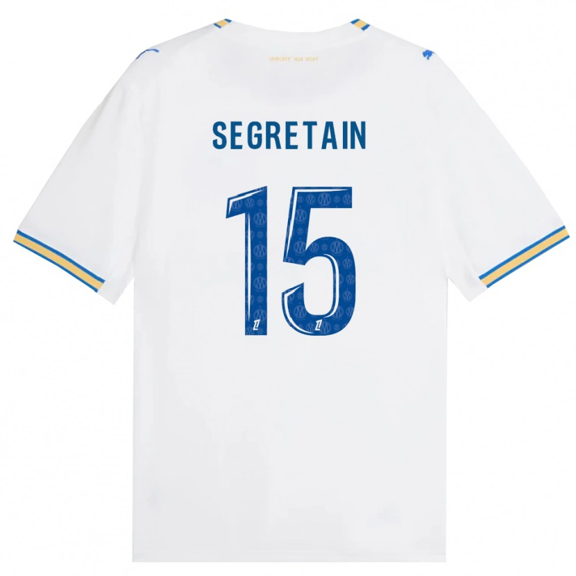 Danxen Herren Julie Ségrétain #15 Dodgerblau Weiß Heimtrikot Trikot 2026/27 T-Shirt