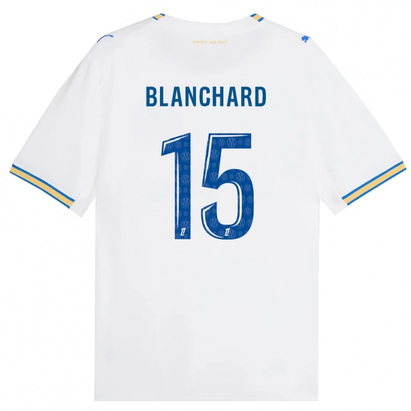 Danxen Herren Ninon Blanchard #15 Dodgerblau Weiß Heimtrikot Trikot 2026/27 T-Shirt