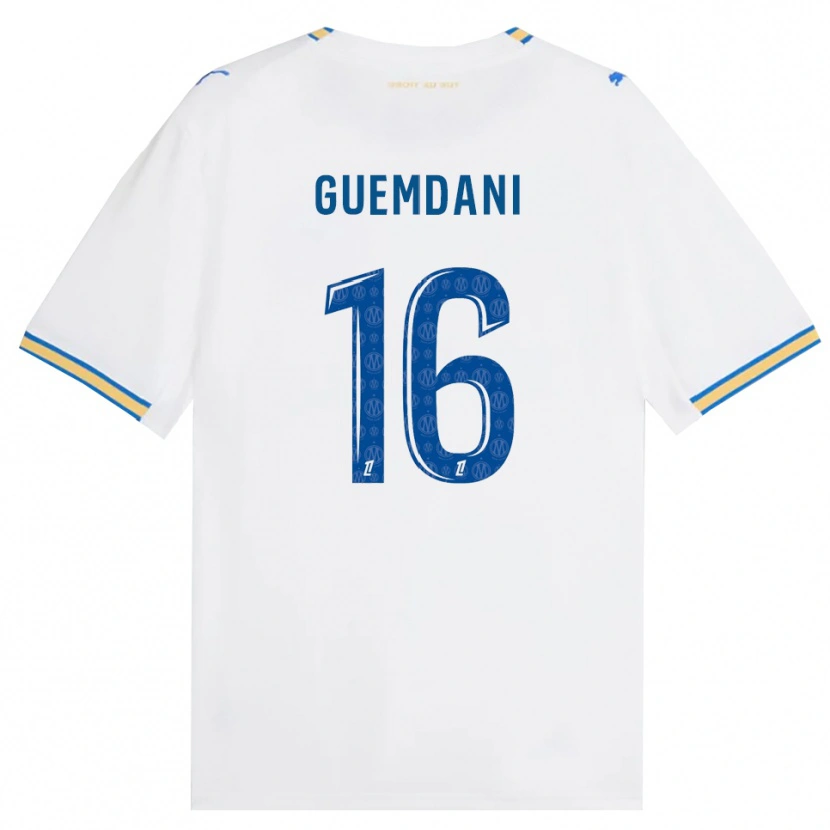Danxen Herren Ivan Guemdani #16 Dodgerblau Weiß Heimtrikot Trikot 2026/27 T-Shirt