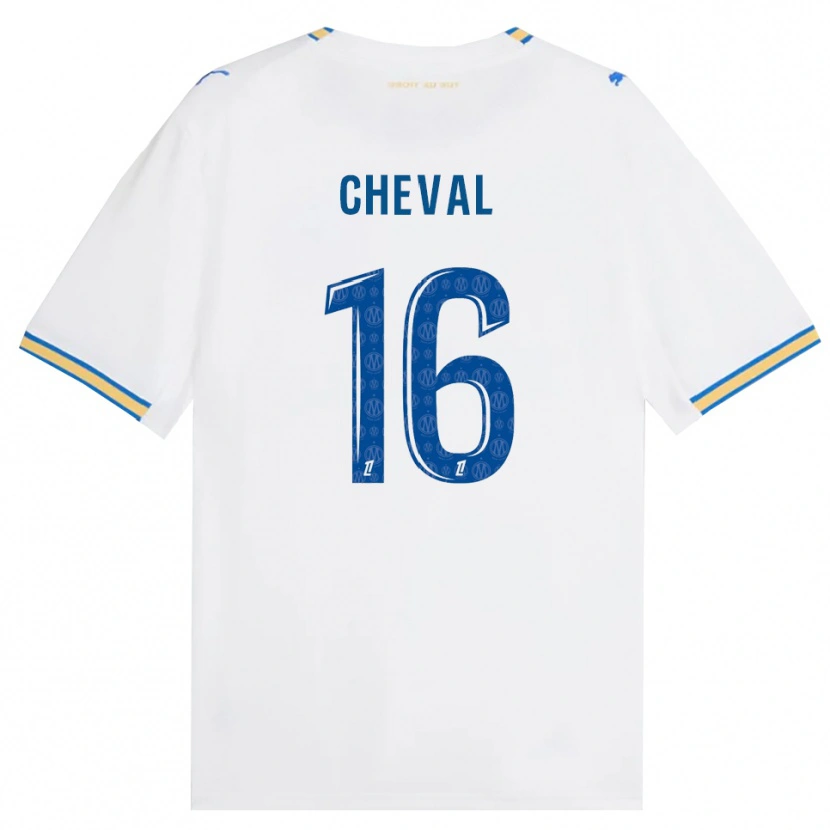 Danxen Herren Milan Cheval #16 Dodgerblau Weiß Heimtrikot Trikot 2026/27 T-Shirt