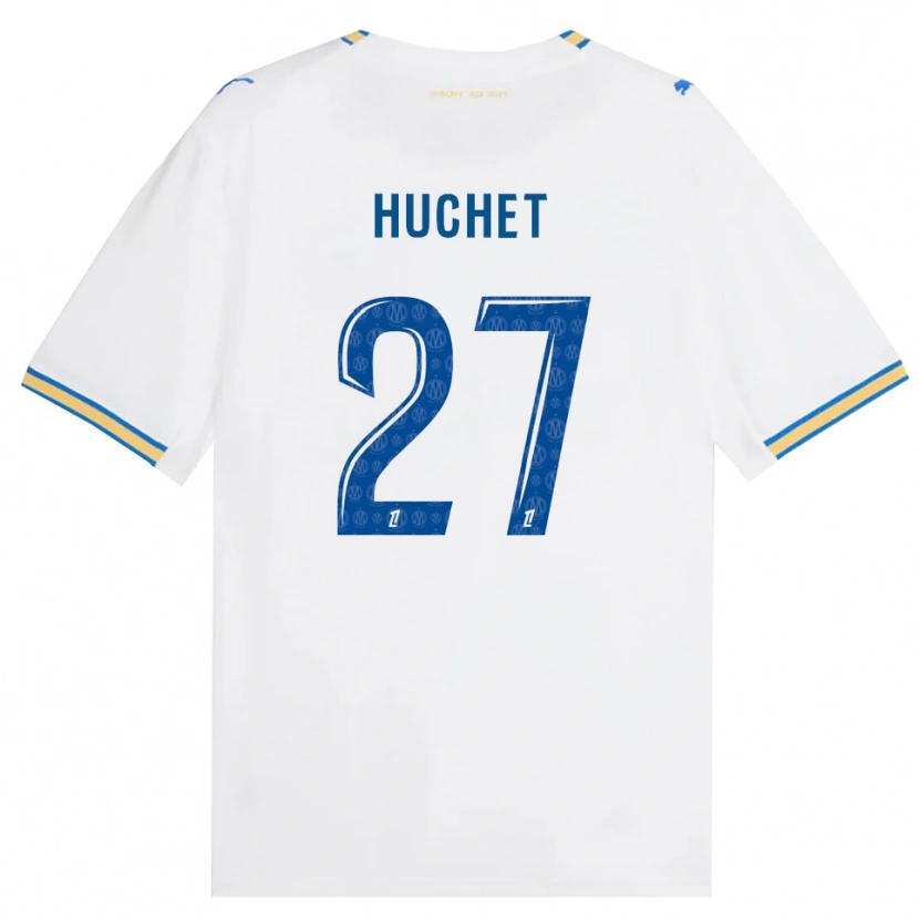 Danxen Herren Sarah Huchet #27 Dodgerblau Weiß Heimtrikot Trikot 2026/27 T-Shirt
