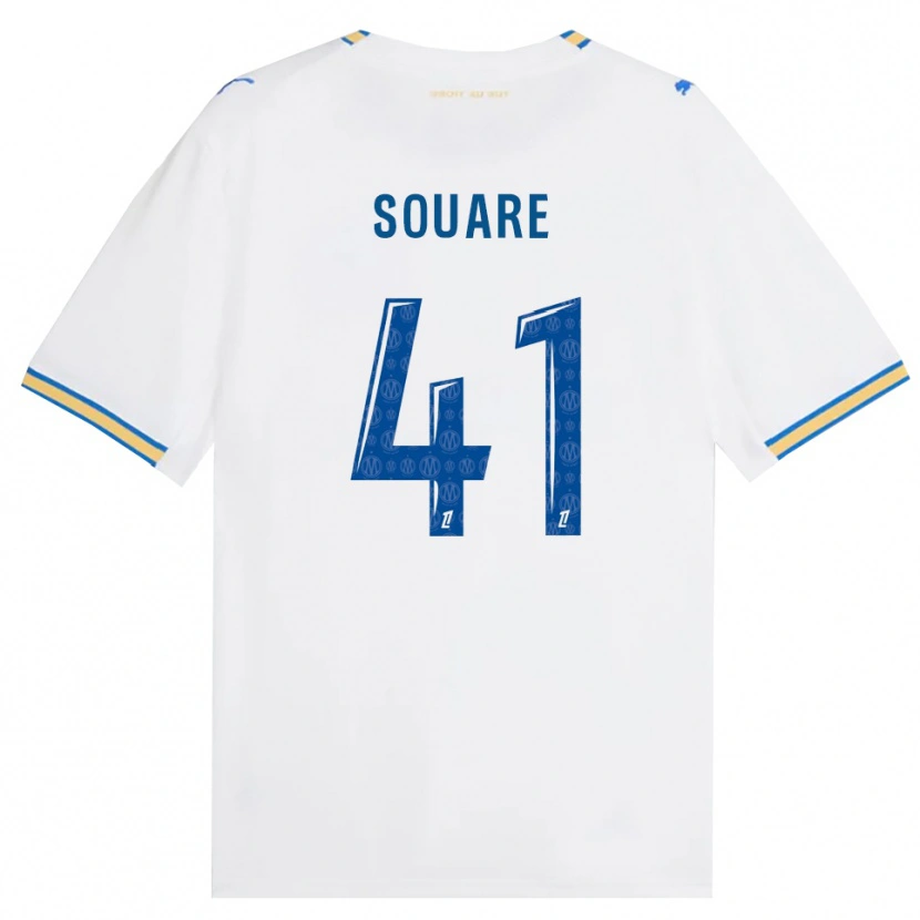 Danxen Herren Cheick Souare #41 Dodgerblau Weiß Heimtrikot Trikot 2026/27 T-Shirt
