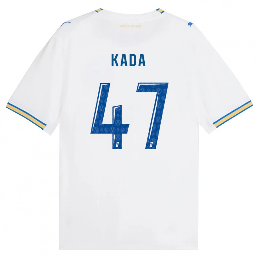 Danxen Herren Joakim Kada #47 Dodgerblau Weiß Heimtrikot Trikot 2026/27 T-Shirt