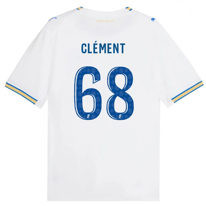 Danxen Herren Mathis Clément #68 Dodgerblau Weiß Heimtrikot Trikot 2026/27 T-Shirt