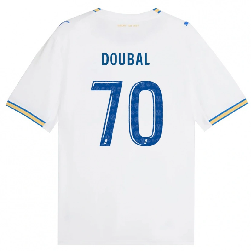 Danxen Herren Anis Doubal #70 Dodgerblau Weiß Heimtrikot Trikot 2026/27 T-Shirt