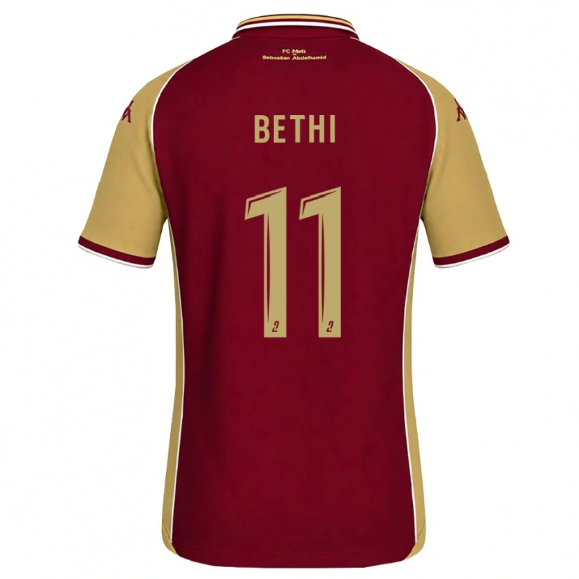 Danxen Herren Mélissa Bethi #11 Goldrute Dunkelrot Heimtrikot Trikot 2026/27 T-Shirt