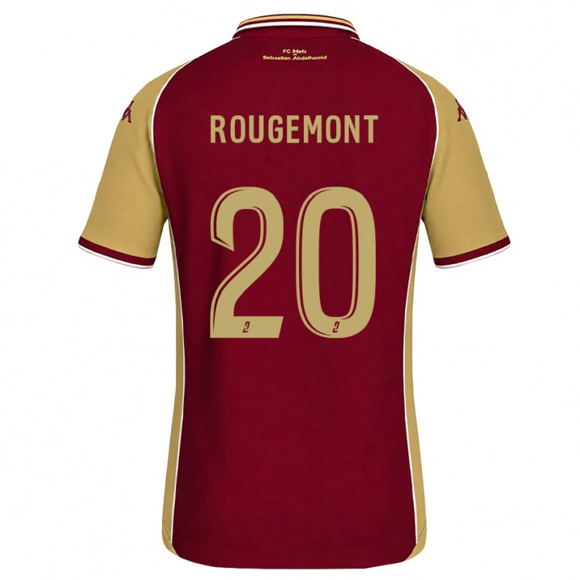 Danxen Herren Justine Rougemont #20 Goldrute Dunkelrot Heimtrikot Trikot 2026/27 T-Shirt