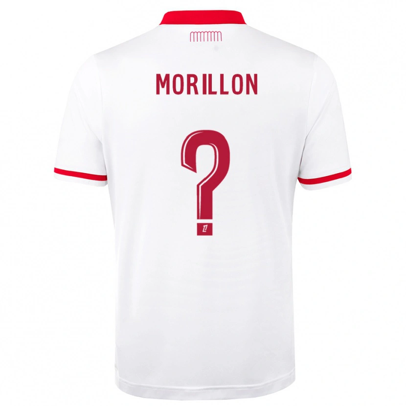 Danxen Herren Noah Morillon #0 Rot Weiß Heimtrikot Trikot 2026/27 T-Shirt