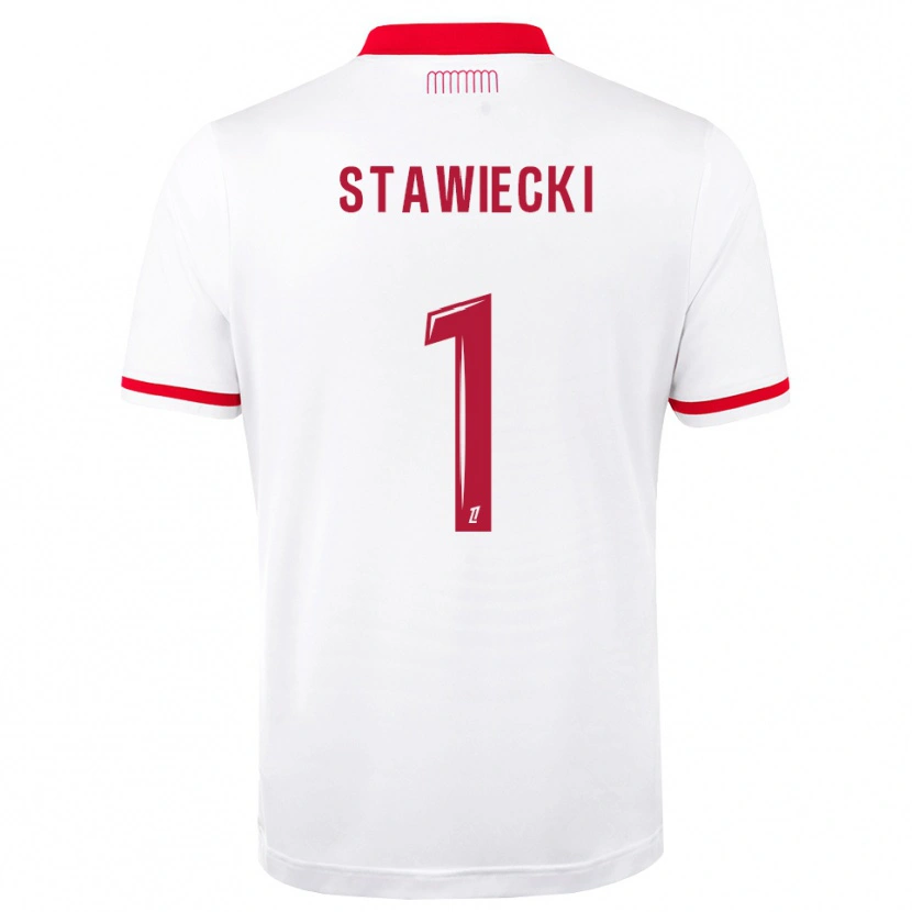 Danxen Herren Jules Stawiecki #1 Rot Weiß Heimtrikot Trikot 2026/27 T-Shirt