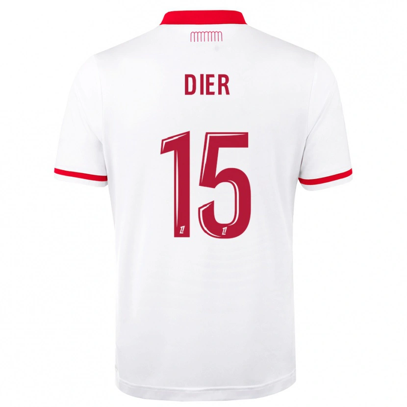 Danxen Herren Eric Dier #15 Rot Weiß Heimtrikot Trikot 2026/27 T-Shirt