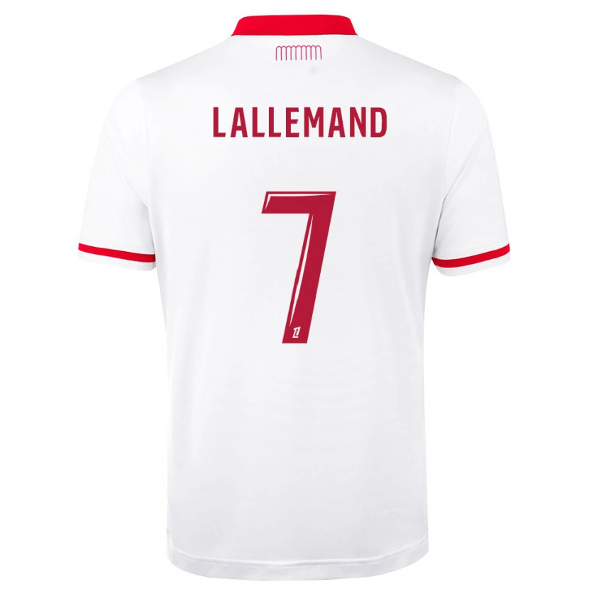 Danxen Herren Nassim Lallemand #7 Rot Weiß Heimtrikot Trikot 2026/27 T-Shirt