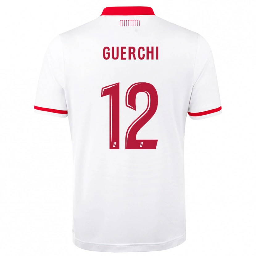 Danxen Herren Wassim Guerchi #12 Rot Weiß Heimtrikot Trikot 2026/27 T-Shirt