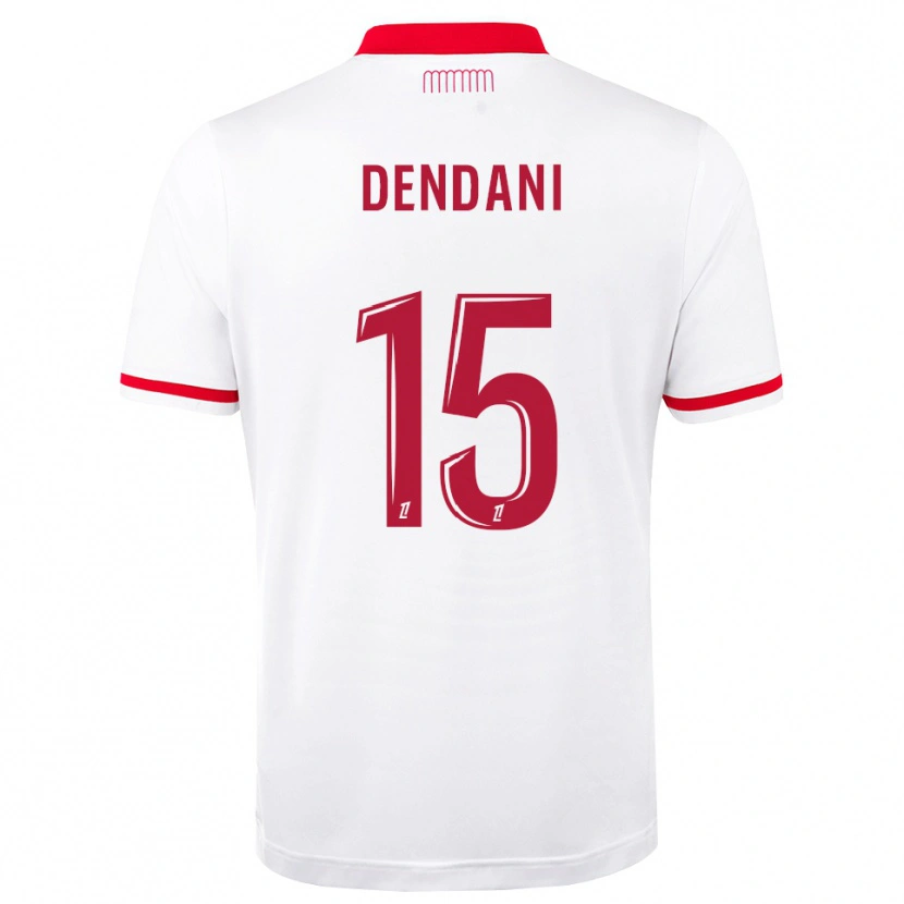 Danxen Herren Nacim Dendani #15 Rot Weiß Heimtrikot Trikot 2026/27 T-Shirt