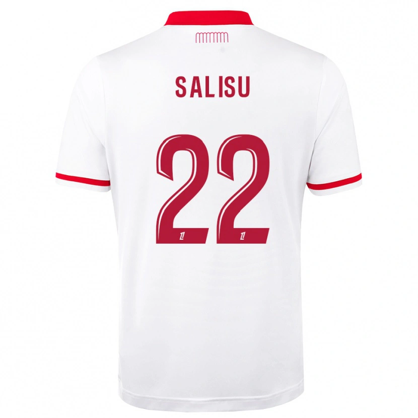 Danxen Herren Mohammed Salisu #22 Rot Weiß Heimtrikot Trikot 2026/27 T-Shirt