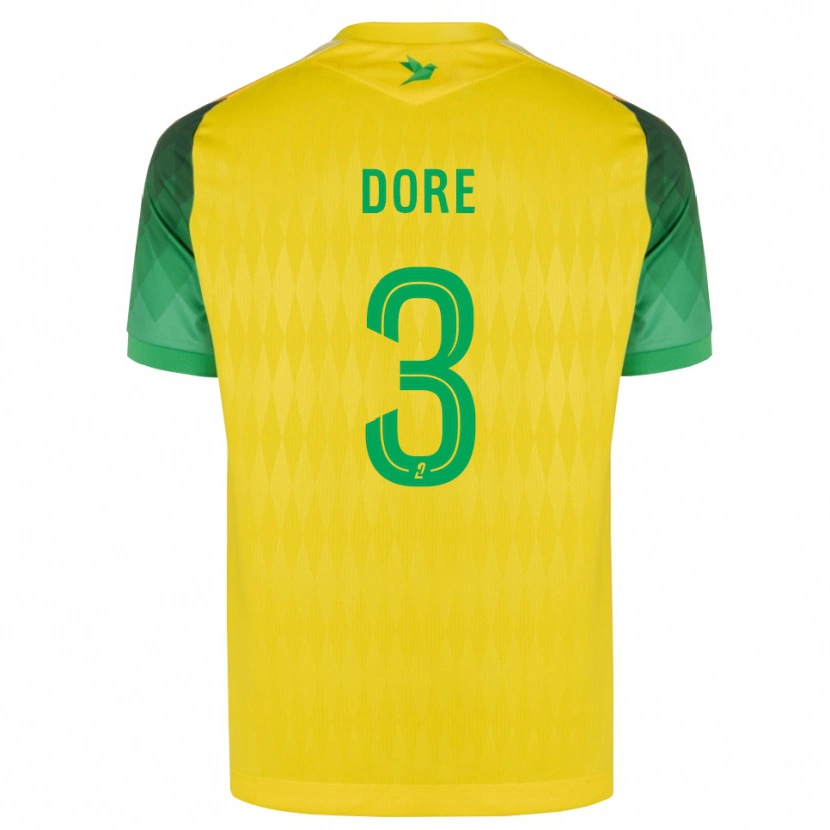 Danxen Herren Louis Dore #3 Gelb Grün Rot Heimtrikot Trikot 2026/27 T-Shirt
