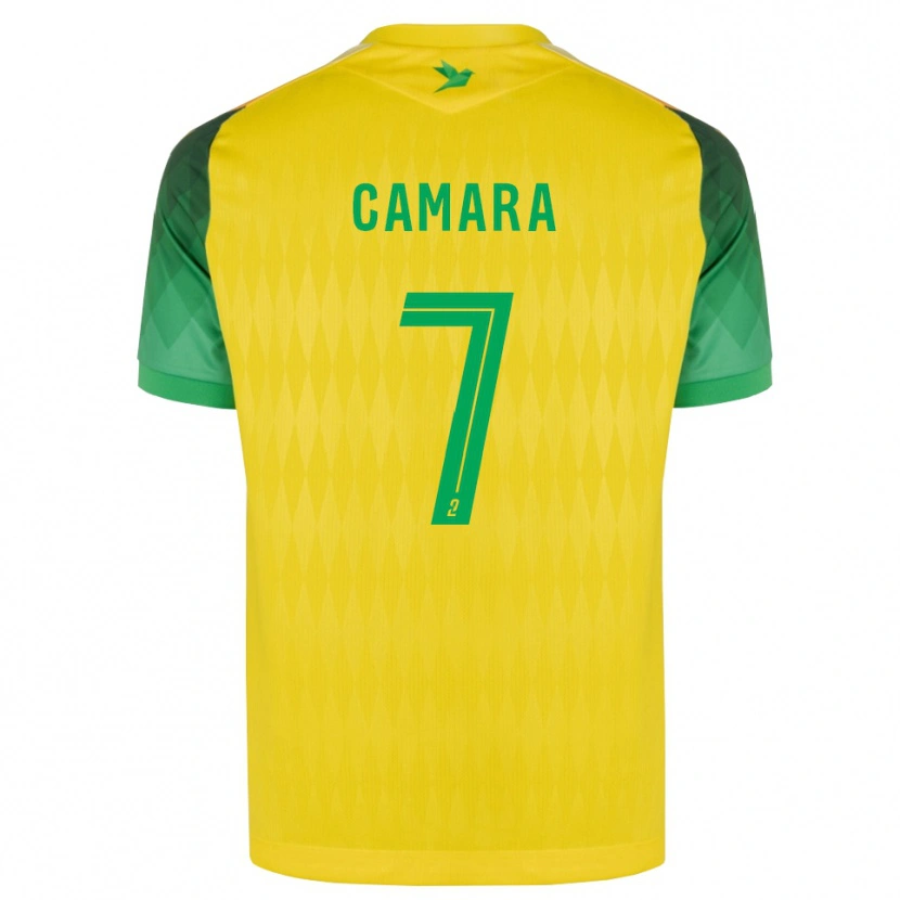 Danxen Herren Klaus Camara #7 Gelb Grün Rot Heimtrikot Trikot 2026/27 T-Shirt