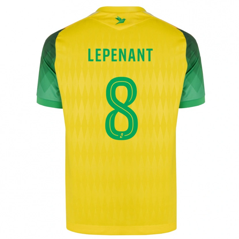 Danxen Herren Johann Lepenant #8 Gelb Grün Rot Heimtrikot Trikot 2026/27 T-Shirt