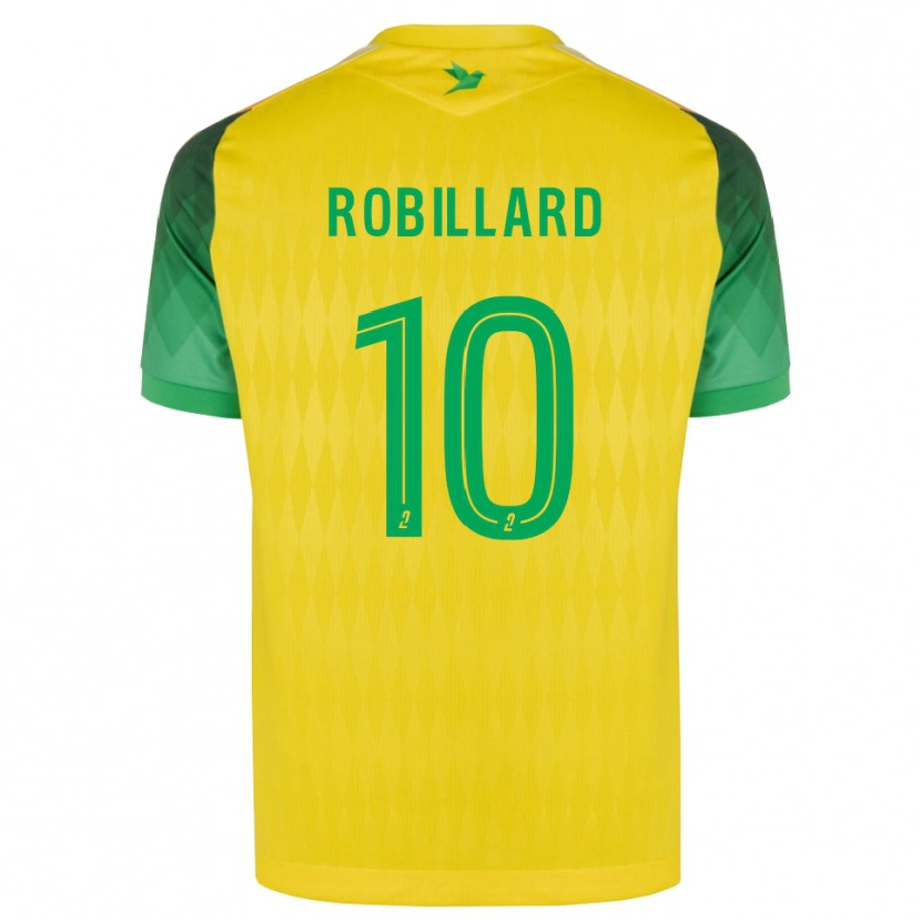 Danxen Herren Camille Robillard #10 Gelb Grün Rot Heimtrikot Trikot 2026/27 T-Shirt