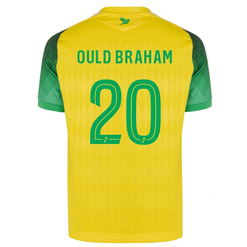 Danxen Herren Amira Ould Braham #20 Gelb Grün Rot Heimtrikot Trikot 2026/27 T-Shirt