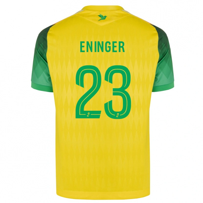 Danxen Herren Thelma Eninger #23 Gelb Grün Rot Heimtrikot Trikot 2026/27 T-Shirt