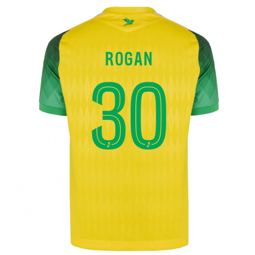 Danxen Herren Manja Rogan #30 Gelb Grün Rot Heimtrikot Trikot 2026/27 T-Shirt