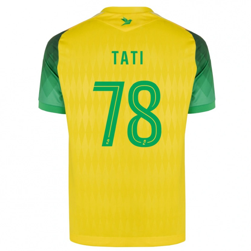 Danxen Herren Tylel Tati #78 Gelb Grün Rot Heimtrikot Trikot 2026/27 T-Shirt