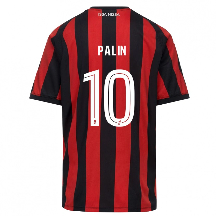 Danxen Herren Joséphine Palin #10 Rot Schwarz Weiß Heimtrikot Trikot 2026/27 T-Shirt