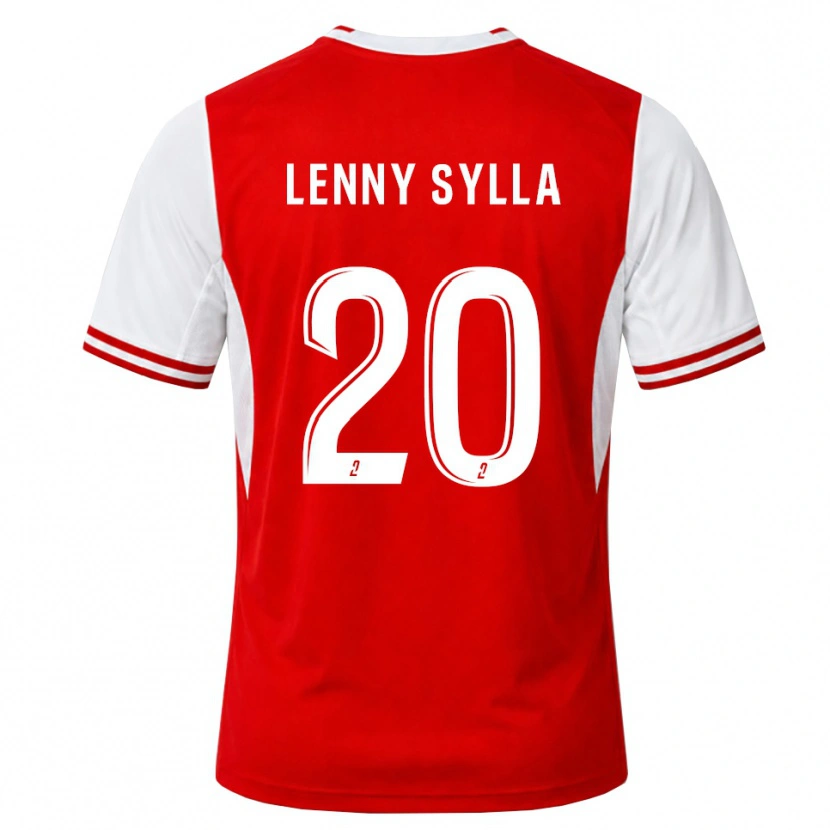 Danxen Herren Lenny Sylla #20 Rot Weiß Heimtrikot Trikot 2026/27 T-Shirt