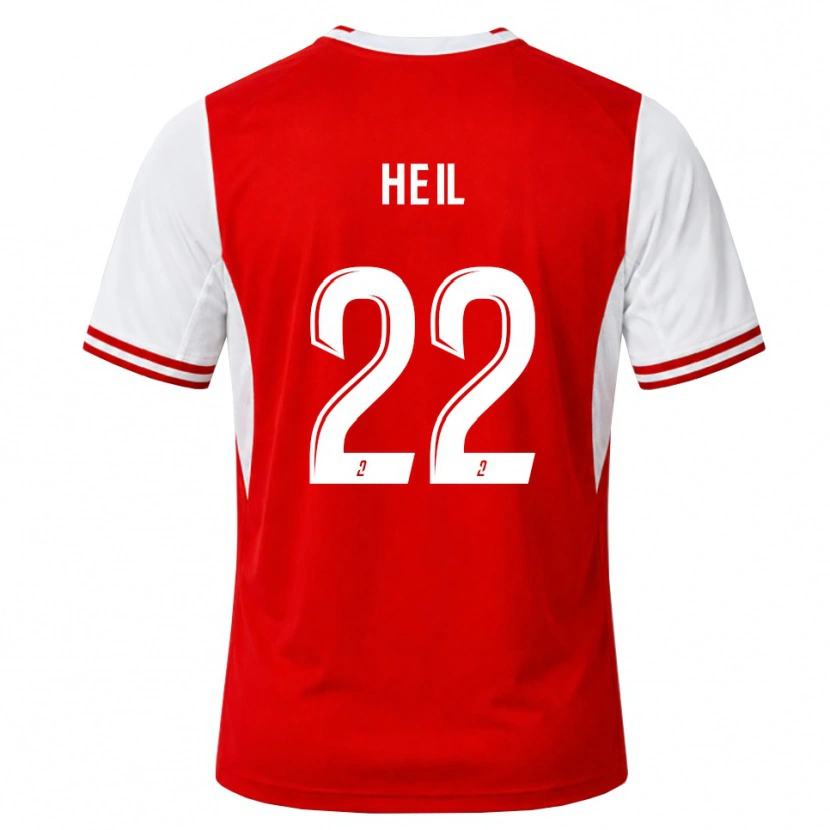 Danxen Herren Manon Heil #22 Rot Weiß Heimtrikot Trikot 2026/27 T-Shirt