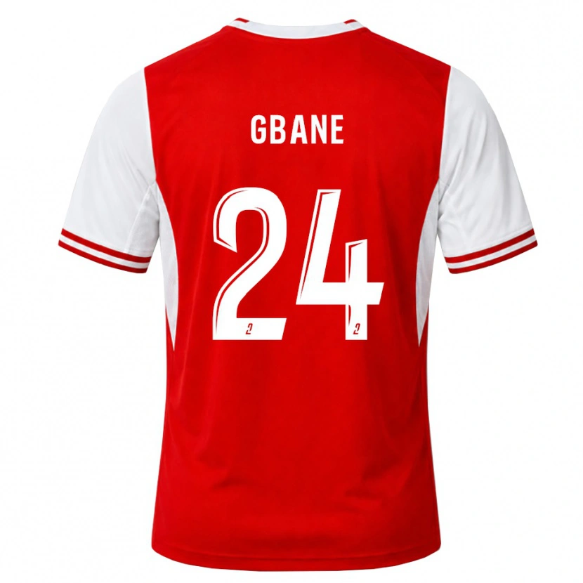 Danxen Herren Mory Gbane #24 Rot Weiß Heimtrikot Trikot 2026/27 T-Shirt